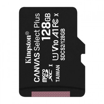 Карта пам'яті 128 ГБ U1 V10 microSD Kingston Canvas Select Plus SDCS2/128GBSP