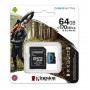 Карта пам'яті 64 ГБ U3 V30 A2 microSDXC Kingston Canvas Go! Plus SDCG3/64GB