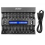 Зарядка на 20 акумуляторів AA AAA HR9V 1.2В/9В NiMH LiitoKala Lii-ND20