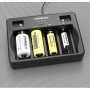 Зарядное устройство 18650 21700 D 9V 4 слота LiitoKala Lii-D4