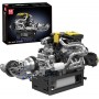 Конструктор двигатель и коробка Turbocharged PAG V8 761 деталей Mould King Mking Engine 10207
