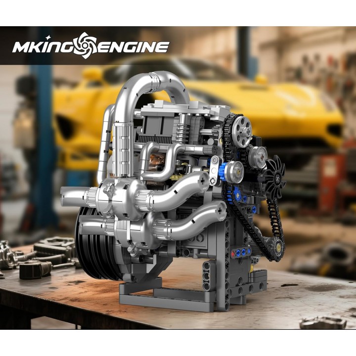 King Using King Engine Mould King Mking Engine 10215 Koenig Supercar купити в Україні | For ...