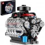 Конструктор двигатель LSX454 V8 487 деталей Mould King Mking Engine 10171 