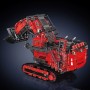 Конструктор карьерный экскаватор Liebherr R 9800 красный 4767 деталей Mould King 17071