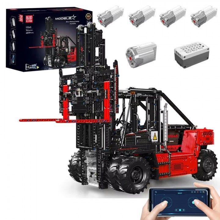 Конструктор механічний кран 2688 деталей Mould King 17047