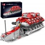 Конструктор двигун і коробка італійський суперкар V12 3472 деталей Mould King Mking Engine 10169