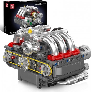 Конструктор оппозитний двигун Flat-6 609 деталей Mould King Mking Engine 10193