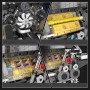 Конструктор Двигатель BGT W16 с мотором прозрачный блок 952 детали Mould King 10131