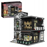 Конструктор Сучасний вуличний бар з підсвіткою 3992 деталей Mould King 16042