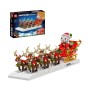 Конструктор Mould King 10154 Різдвяні сани Санта-Клауса (2073 деталі)