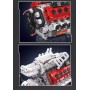 Конструктор Mould King 10210 Двигун V12 (1366 деталей)