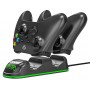 Зарядка та два акумулятори для геймпада Xbox 1300mAh OIVO IV-X131