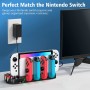 Подставка зарядка для контроллеров Nintendo Switch Stand / OLED OIVO KDD-001