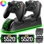 Зарядка и два аккумулятора для геймпада Xbox 5520mWh OIVO IV-BX313X-RGB