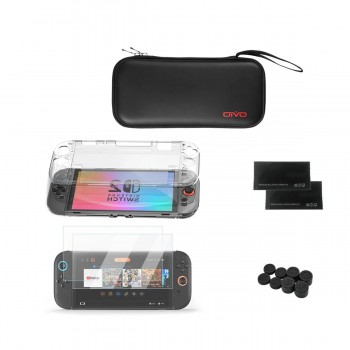 Защита для Switch 2 комплект 18в1 кейс чехол стекло OIVO IV-SW627