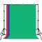 Фон хромакей з тримачем 2x2м зелений синій червоний Puluz PKT5204
