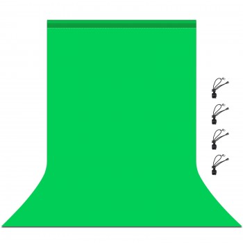 Фон хромакей зеленый 3x6м 120г/кв Puluz PU5206G