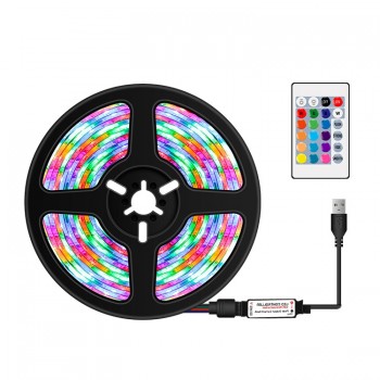 Світлодіодна стрічка RGB 3м 240 LED 3000-6500К USB Puluz TBD0572230004B