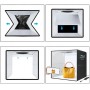 Лайтбокс із фоном куб 50см для фотозйомки 3200-6500К Puluz PU5051EU