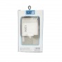 Зарядка 120Вт GaN Type-C PD 65Вт + USB QC4.0 біла Puluz TE-PD65W
