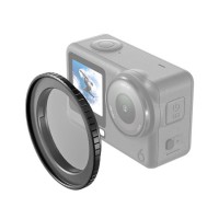 Адаптер фільтра для DJI Action 6 алюмінієвий 49мм Puluz PU1084B