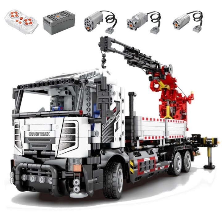 Конструктор автогідроманіпулятор з пультом 2178 деталей Reobrix Mechanical 22011