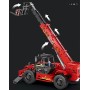 Конструктор телескопічний навантажувач вилковий з пультом 2260 деталей Reobrix Mechanical 22020