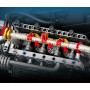 Конструктор Двигатель V6 с подвижными поршнями 1268 деталей Reobrix 33013