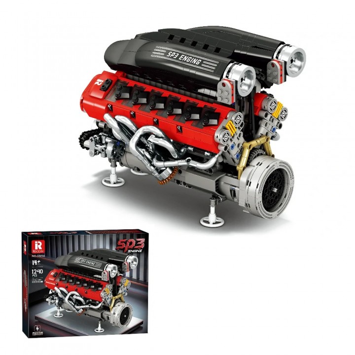 Конструктор двигун Ferrari Daytona SP3 1240 деталей Reobrix 33016