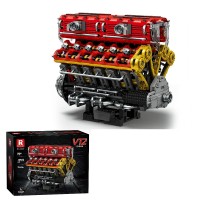 Конструктор двигун V12 Engine 4719 деталей Reobrix 33017