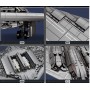 Конструктор Стелс-бомбардувальник B2 на підставці на 1964 деталі Reobrix 33038