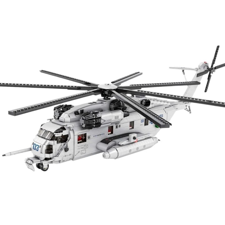 Конструктор Reobrix 33037 Транспортный вертолет CH-53 (2193 детали)