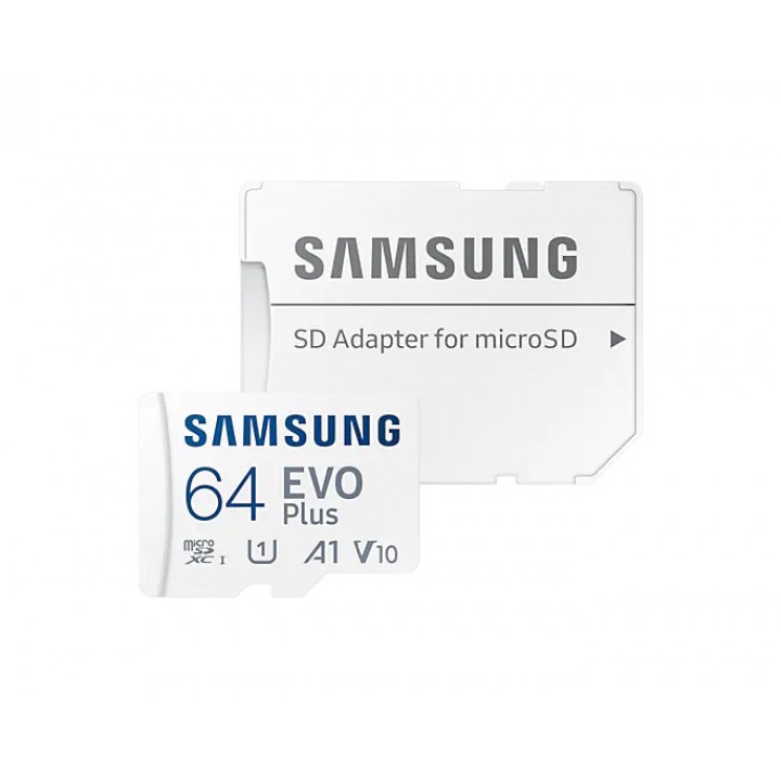 Карта пам'яті SAMSUNG MICROSDXC 64GB Evo Plus