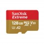 Карта памяти 128 ГБ microSDXC UHS-I U3 A2 SanDisk Extreme SDSQXAA-128G-GN6MA