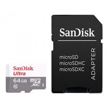 Карта пам'яті 64ГБ Class 10 microSDXC SanDisk Ultra SDSQUNR-064G-GN3MA