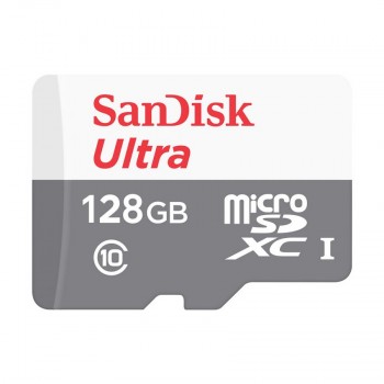 Карта памяти 128ГБ Class 10 microSDXC SanDisk Ultra SDSQUNR-128G-GN6MN