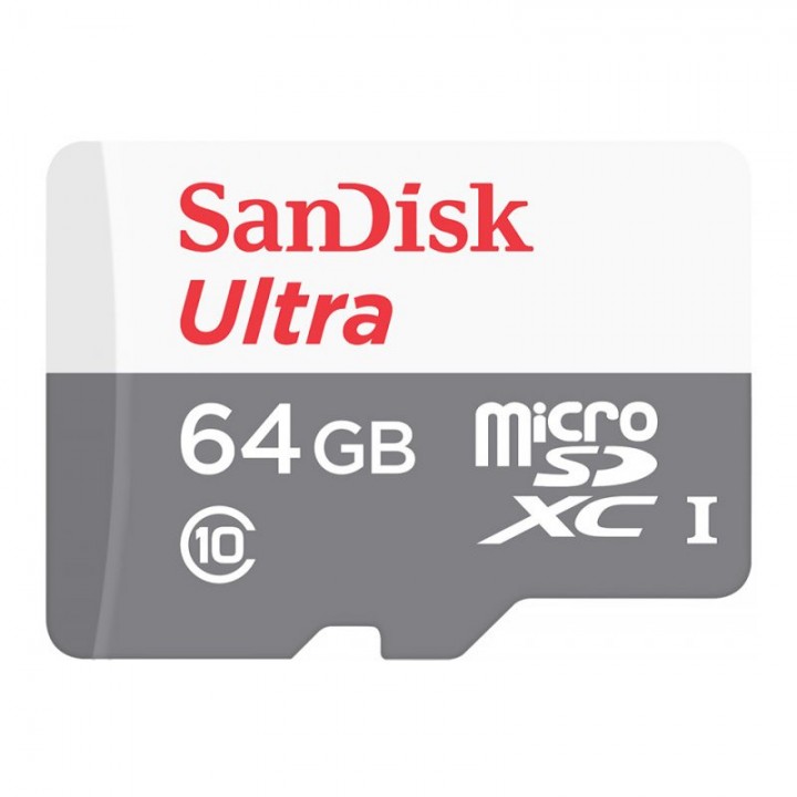 Карта пам'яті 64ГБ Class 10 microSDXC SanDisk Ultra SDSQUNR-064G-GN3MN