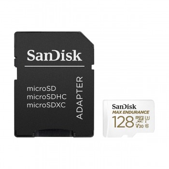 Карта памяти 128 ГБ microSDXC U3 V30 SanDisk Max Endurance SDSQQVR-128G-GN6IA