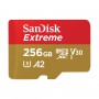 Карта пам'яті 256 ГБ microSDXC UHS-I U3 A2 SanDisk Extreme SDSQXAV-256G-GN6MA