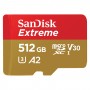 Карта пам'яті 512 ГБ microSDXC UHS-I U3 A2 SanDisk Extreme SDSQXAV-512G-GN6MA