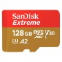 Карта памяти 128 GB microSDXC UHS-I U3 V30 A2 Class 10 SanDisk Extreme SDSQXAA-128G-GN6AA