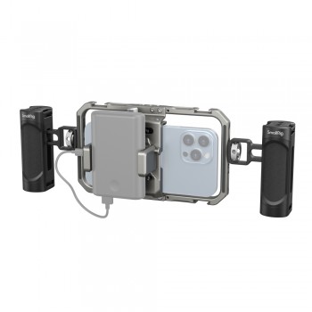 Клетка риг для телефона алюминий ручки крепление повербанка SmallRig 3609