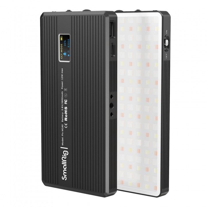 Накамерне світло RGBWW LED 158×80мм SmallRig Pix M160 3157