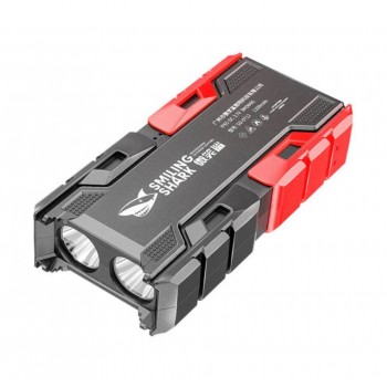Ліхтарик LED міні повербанк 1200мАгод Type-C IP65 Smiling Shark SD-0712A