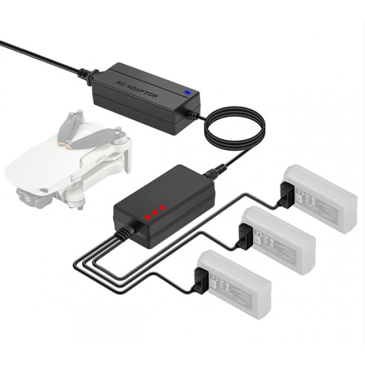 Зарядка DJI Mini 2/SE/Mavic Mini на три акумулятори STARTRC 1110513