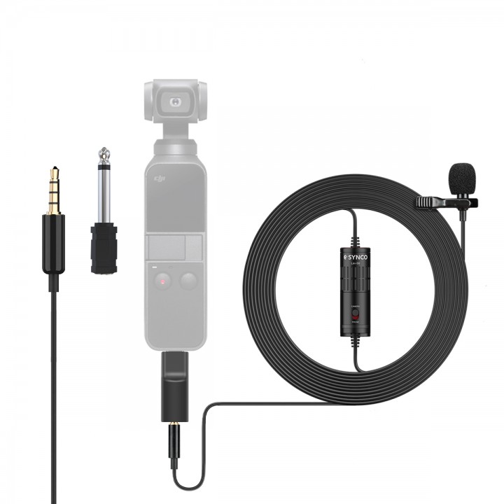 Микрофон петличный для OSMO Pocket Synco Lav-S6P
