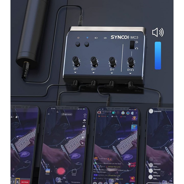 Synco MC3-LITE микшер для телефона купить в Украине | For-Extreme
