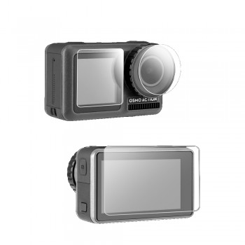 Захисне скло 2.5D екрану і лінзи OSMO Action (OS-TPM-002)