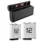 Зарядка GoPro 12/11/10/9 та два акумулятори покращених Stamina Telesin GP-PT-G01