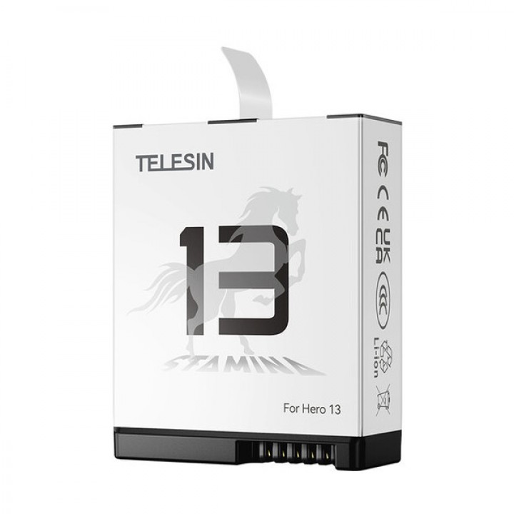 Акумулятор GoPro 13 морозостійкий покращений Telesin Stamina S0-BTR-04-TGP